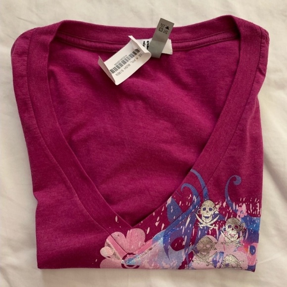 Purple Short sleeve T-Shirt Treasure Island Size M - Picture 4 of 5